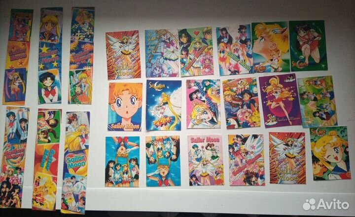 Sailor moon Сейлор мун закладки, фишки, пазл и др