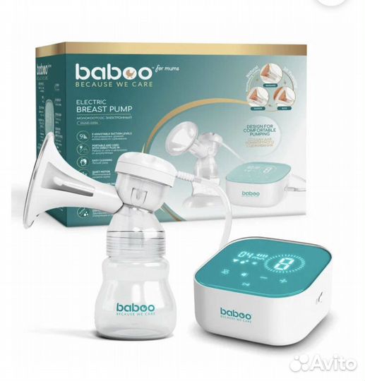 Электрический молокоотсос Baboo