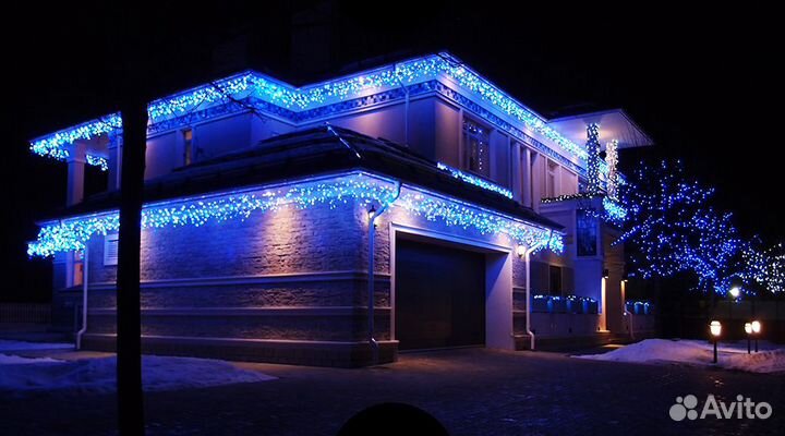 Новогоднее освещение Гирлянды Неон