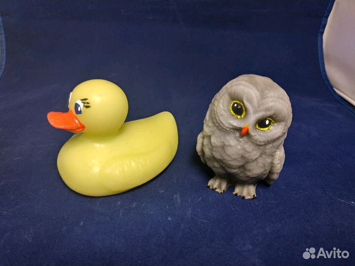 Мыло ручной работы сова и утёнок
