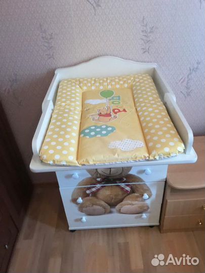 Комод детский с пеленальным столиком