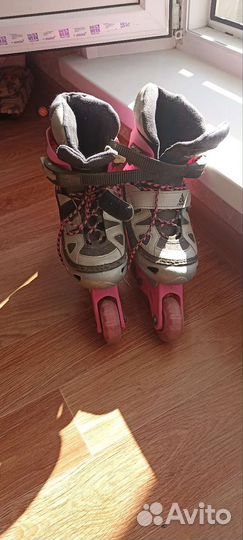 Роликовые коньки 35 38 детские