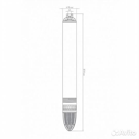 Скважинный насос Джилекс Водомет 55/75