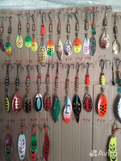 Блесны mepps вертушки и колебалки