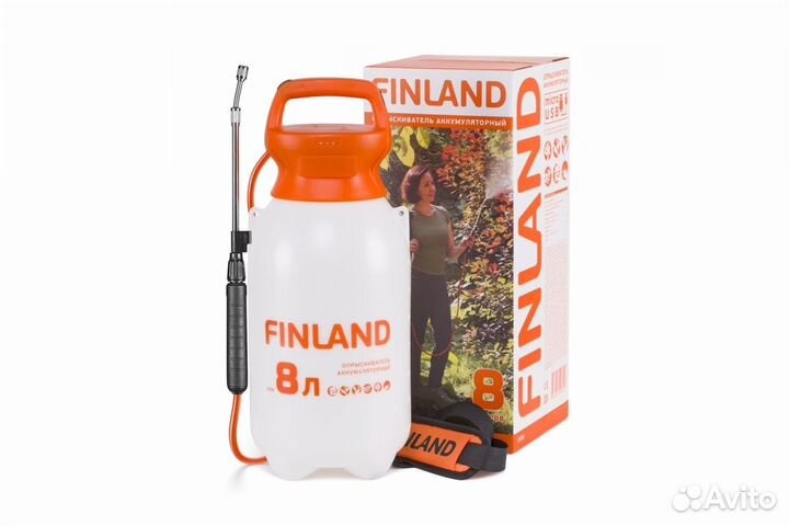 Опрыскиватель аккумуляторный Finland 8л