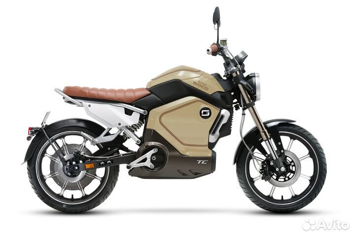 Электро мотоцикл Super Soco TC Cafe Biege 161