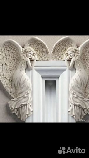 Декор на дверь Ангел