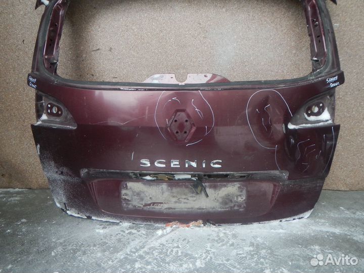 Б/У Б/У Дверь багажника, Renault (Рено) -scenic