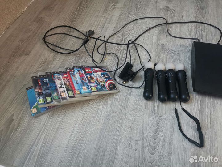 Игровая приставка ps3 с играми