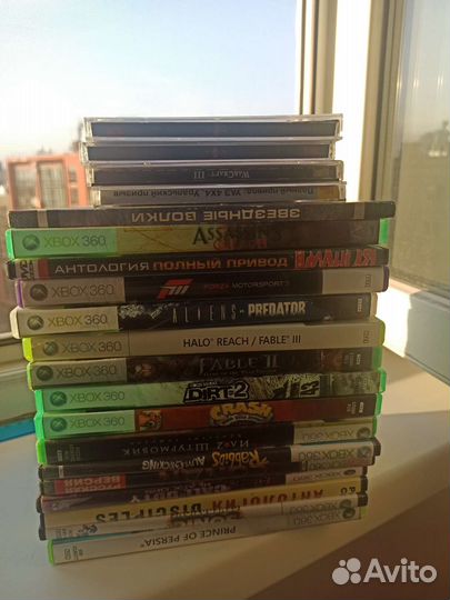 Диски на xbox 360 и компьютер
