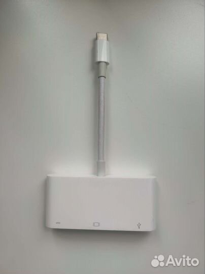 Переходник оригинал Apple A1620 USB-C to VGA