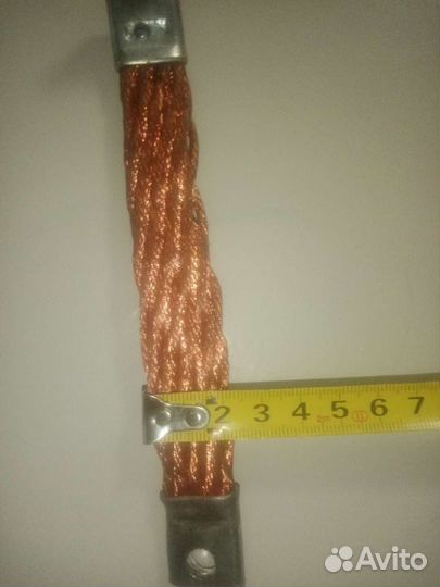 Плетёная медная шина