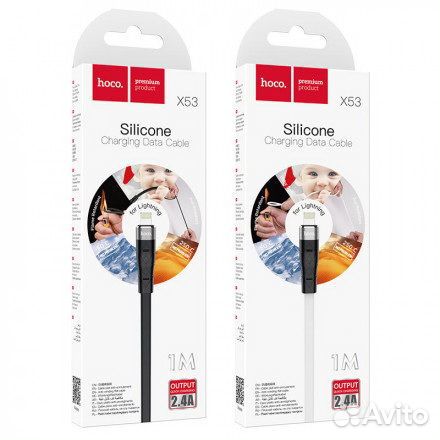 Кабель iPhone usb to Lighting Hoco X53 1m