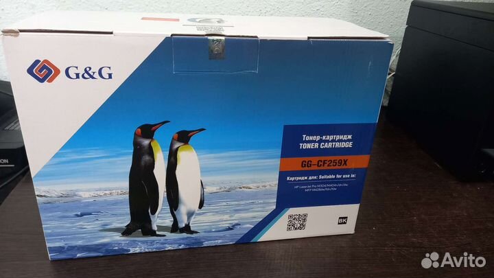 Тонер картридж на hp