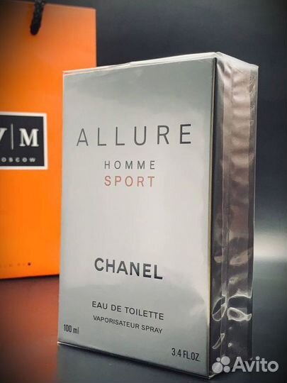 Chanel allure home sport 100мл