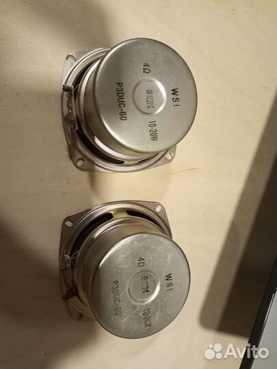 Динамики белые 4