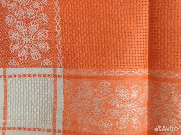 Скатерть и салфетки из льна СССР новые