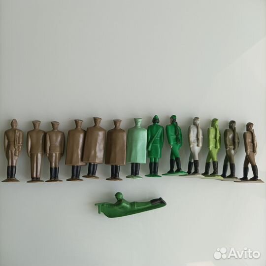 Солдатики Советской армии (з-д Прогресс)