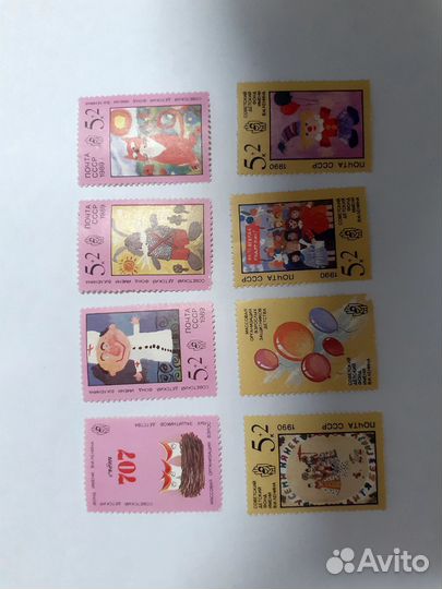 Марки из мультфильмов