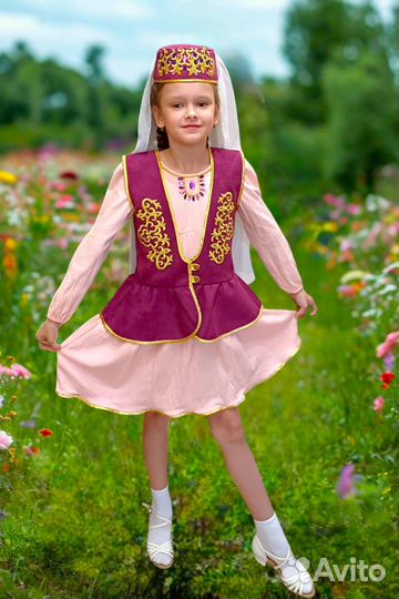 Татарский национальный костюм для девочки