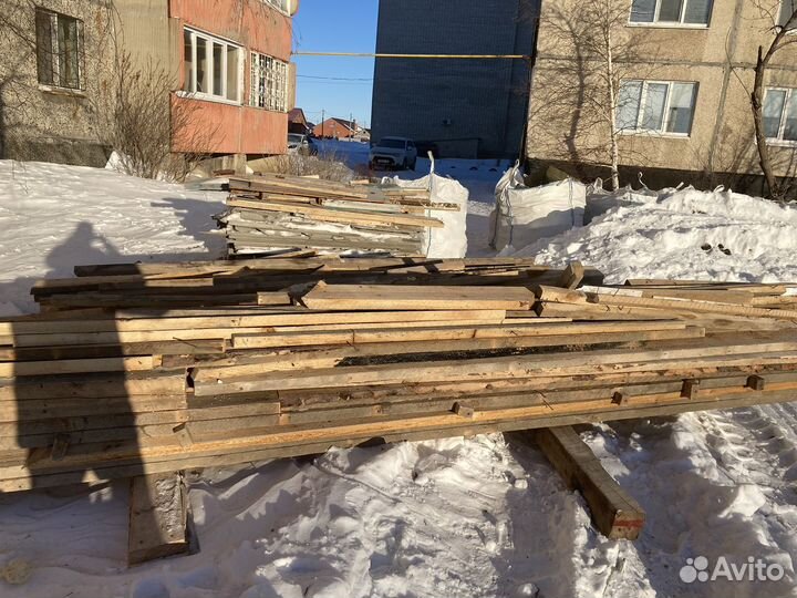 Пиломатериал бу