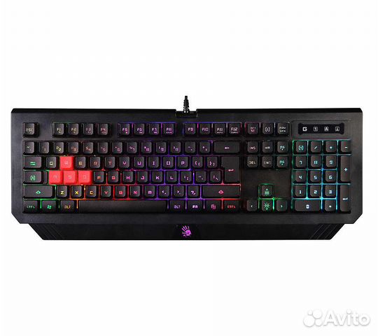 Клавиатура A4Tech Bloody B125N, черный
