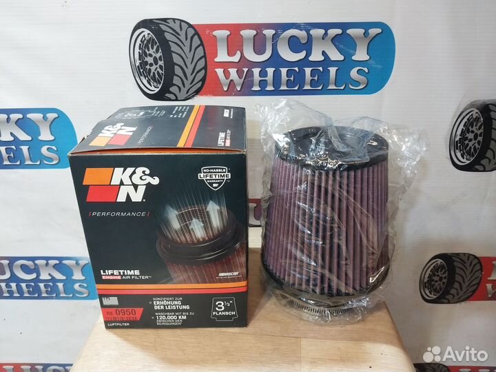 Фильтр нулевого сопротивления K&N (89 mm) RE-0950