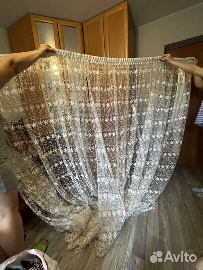 Шторы тюль бу
