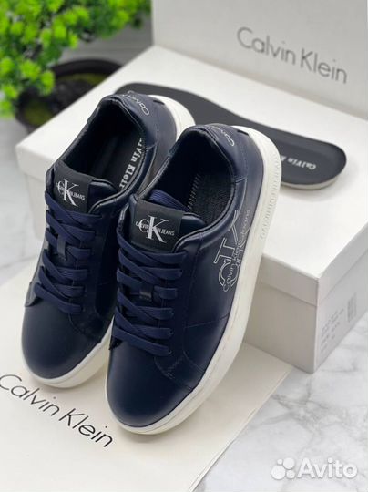 Кроссовки Calvin Klein кожаные