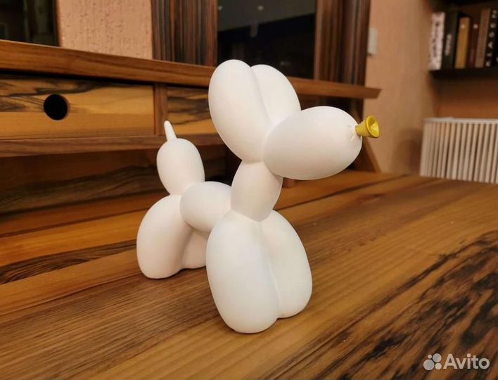 242558 Статуэтка Balloon dog (матовый белый)