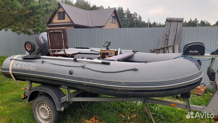 Лодка,мотор, прицеп