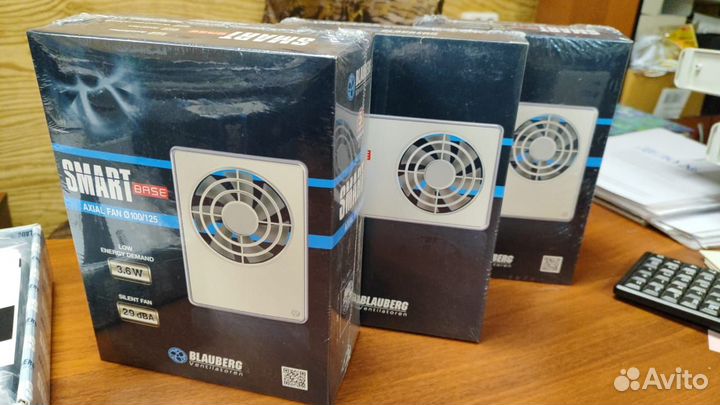 Вентилятор Blauberg SMART Base 100/125