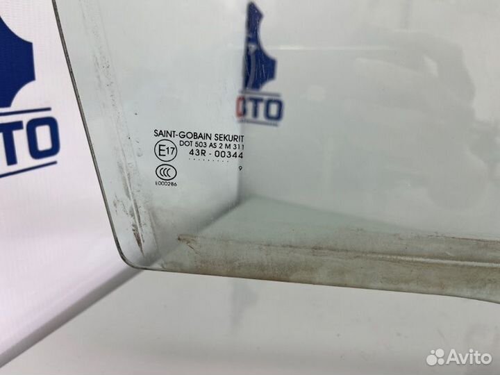 Стекло двери переднее правое Kia Spectra ижевский