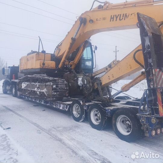 Грузоперевозки негабаритных грузов тралом