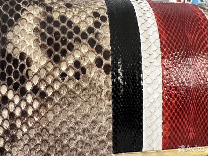 Сумка Италия натуральный питон эксклюзив