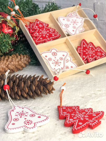 Набор елочных игрушек