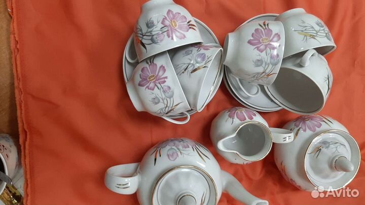 Сервиз чайный. фарфор. дулево 94 год