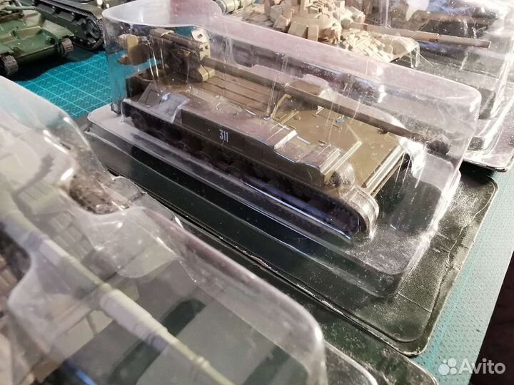 Наши танки, боевые машины мира коллекция 1:72