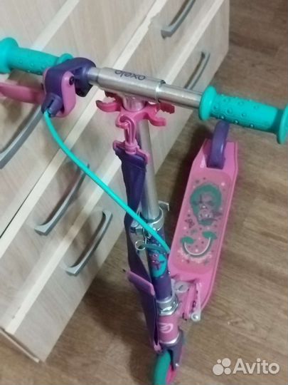 Самокат детский Oxelo двухколесный бу