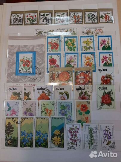 Марки почтовые СССР, блоки, сцепки