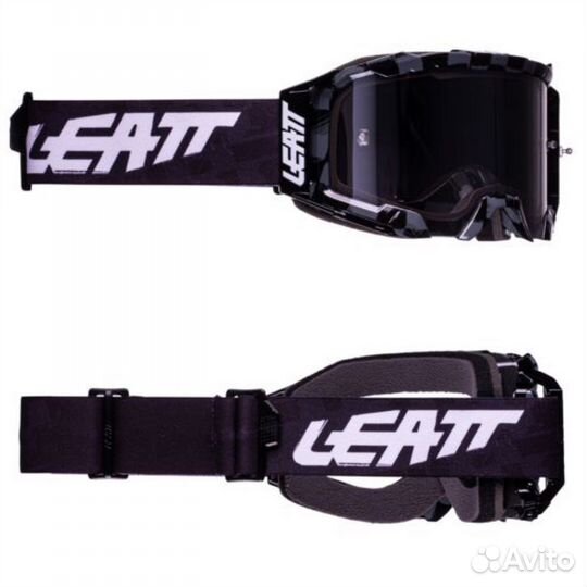 Маска кросс Leatt Velocity 5.5 с зеркальной линзой