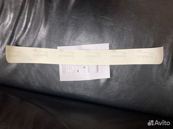 Защитная плёнка для заднего бампера Spark