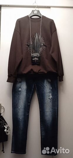 Супер Эффектный Новый Свитшот 52-62