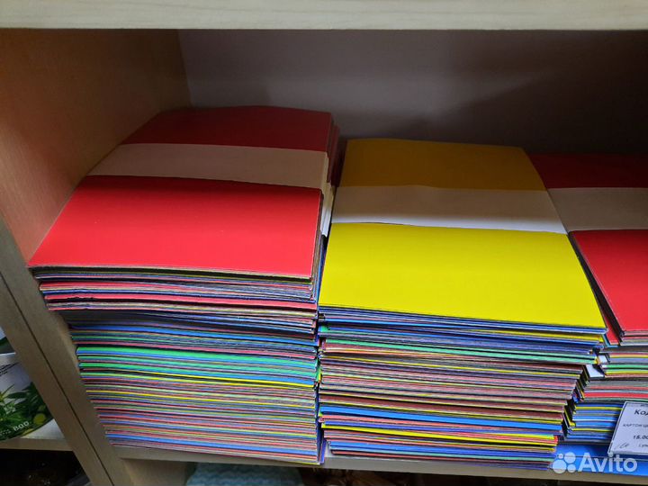 Картон цветной глянцевый для детского творчества