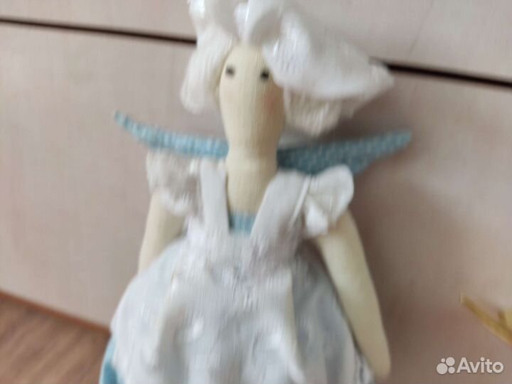 Текстильная кукла тильда, ручная работа