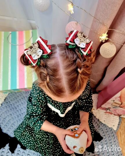Заколка, бантики для волос
