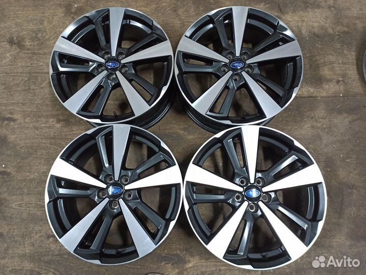 Диски 18 5х100 оригинал Субару из Японии