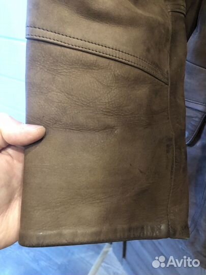 Кожаная куртка мужская 50-52