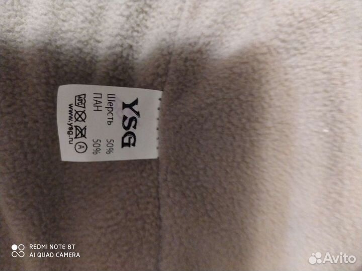 Шапка+ шарф женская зима новые