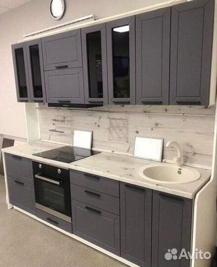 Кухня прямая модульная новая